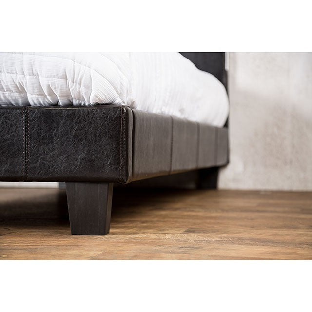 Evans Bed Model Cm7099Ex-Queen Bed By Furniture Of America 