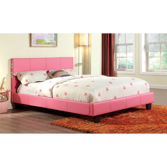 Evans Bed Model Cm7099Pk-E.King Bed By Furniture Of America 