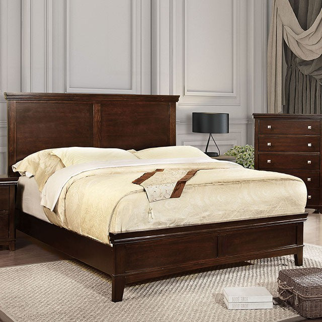 Spruce Bed Model Cm7113Ch-Queen Bed By Furniture Of America 