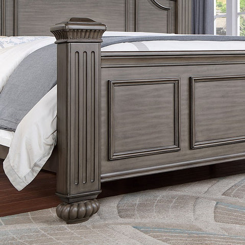 Syracuse Bed Model Cm7129Gy By Furniture Of America 