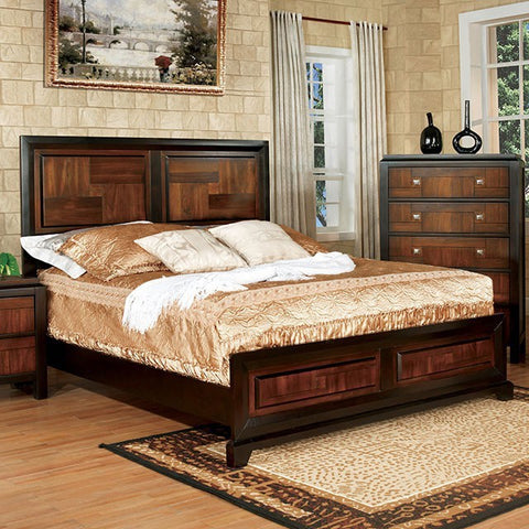 Patra Bed Model Cm7152-Full Bed By Furniture Of America 
