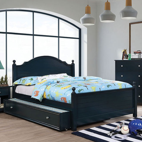 Diane Bed Model Cm7158Bl-Twin Bed By Furniture Of America 