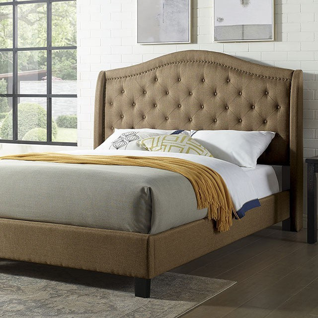 Carly Bed Model Fm7160Br-Full Bed By Furniture Of America 