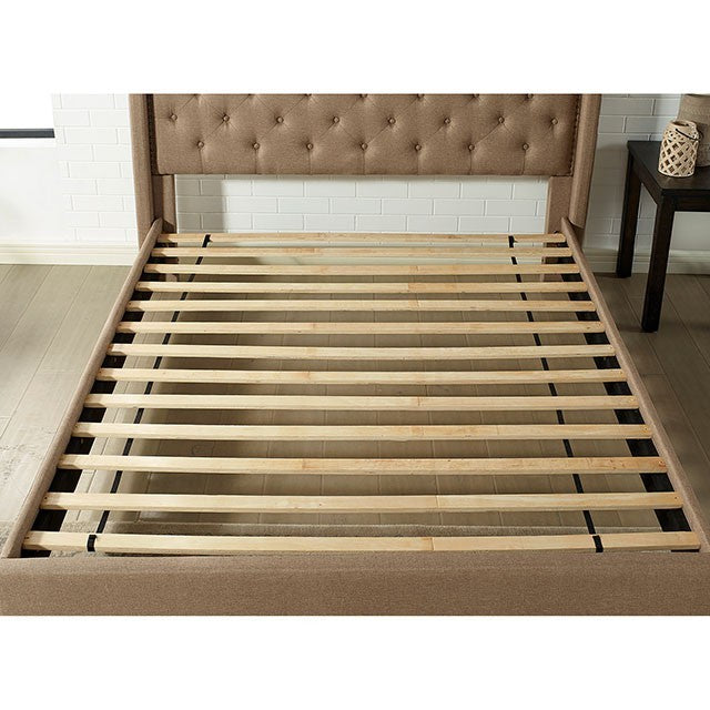 Carly Bed Model Fm7160Br-E.King Bed By Furniture Of America 