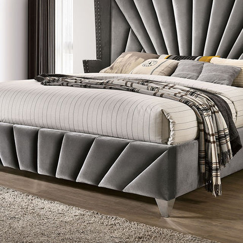 Carissa Bed Model Cm7164-E.King Bed By Furniture Of America 