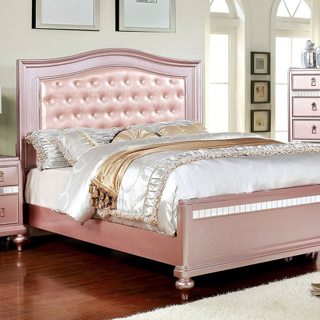 Ariston Bed Model Cm7171Rg-Twin Bed By Furniture Of America 