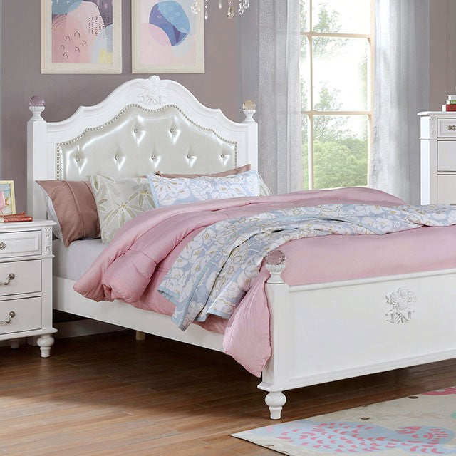 Belva Bed Model Cm7174-Twin Bed By Furniture Of America 