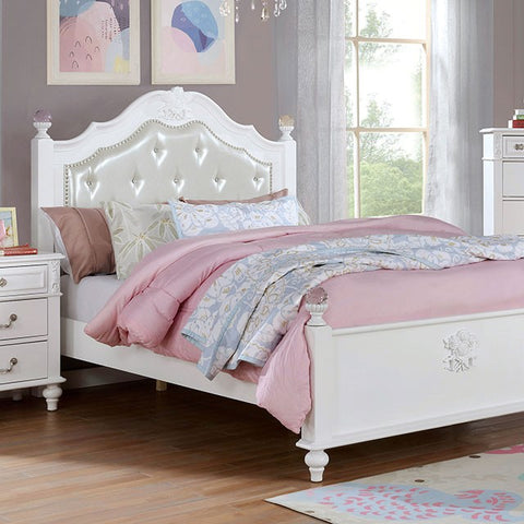 Belva Bed Model Cm7174-Twin Bed By Furniture Of America 
