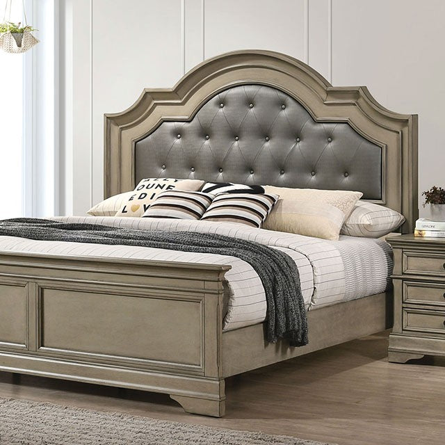Lasthenia Bed Model Cm7181-E.King Bed By Furniture Of America 