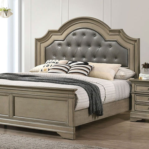 Lasthenia Bed Model Cm7181-E.King Bed By Furniture Of America 