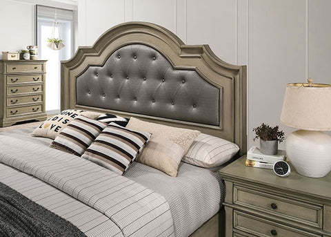 Lasthenia Bed Model Cm7181-E.King Bed By Furniture Of America 