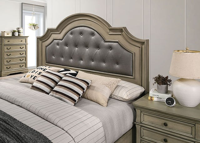 Lasthenia Bed Model Cm7181-Queen Bed By Furniture Of America 