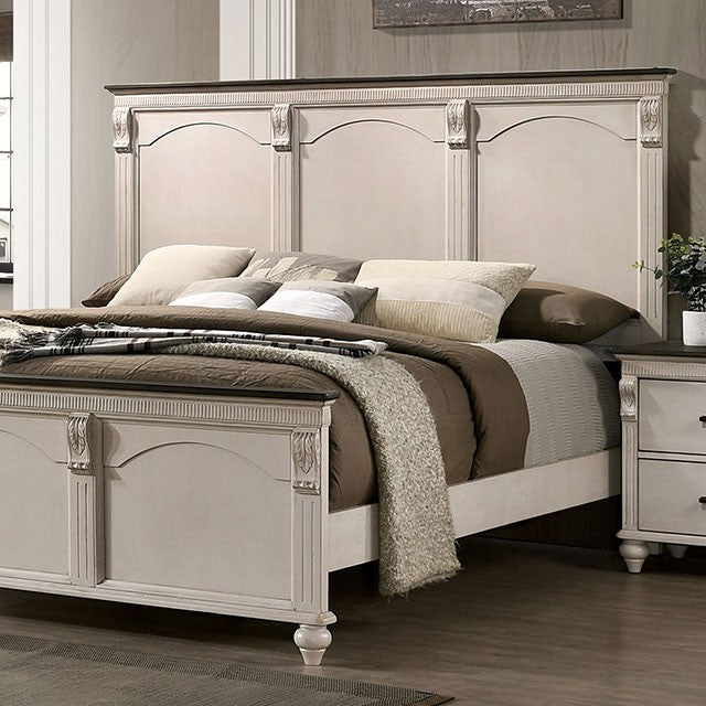 Agathon Bed Model Cm7182-E.King Bed By Furniture Of America 