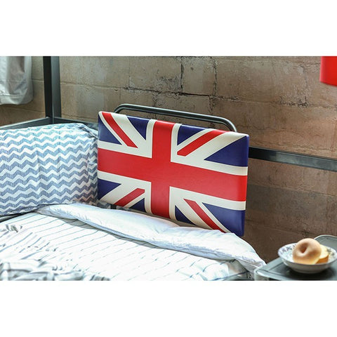 Royal Racer Bed Model Cm7190-Twin Bed, Blue By Furniture Of America 