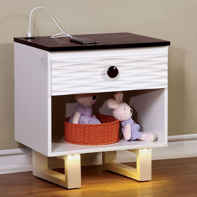 MEREDITH NIGHT STAND W/ USB OUTLET