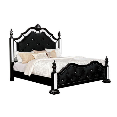 Azha Bed Model Cm7194Bk-E.King Bed By Furniture Of America 