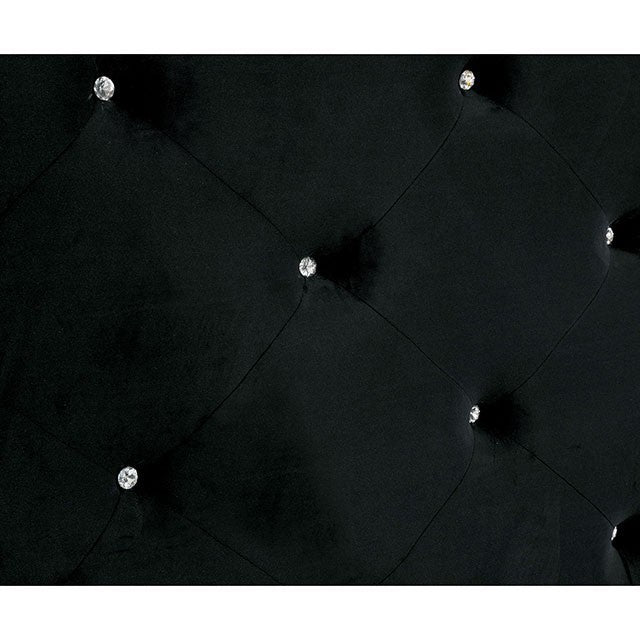 Azha Bed Model Cm7194Bk-Queen Bed By Furniture Of America 