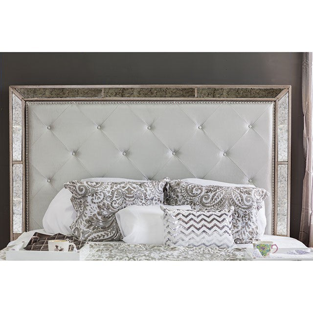 Loraine Bed Model Cm7195-Queen Bed By Furniture Of America 