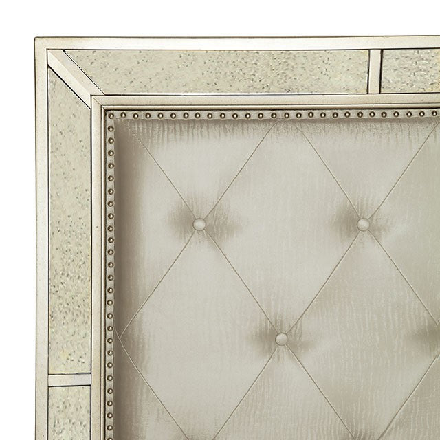 Loraine Bed Model Cm7195-E.King Bed By Furniture Of America 