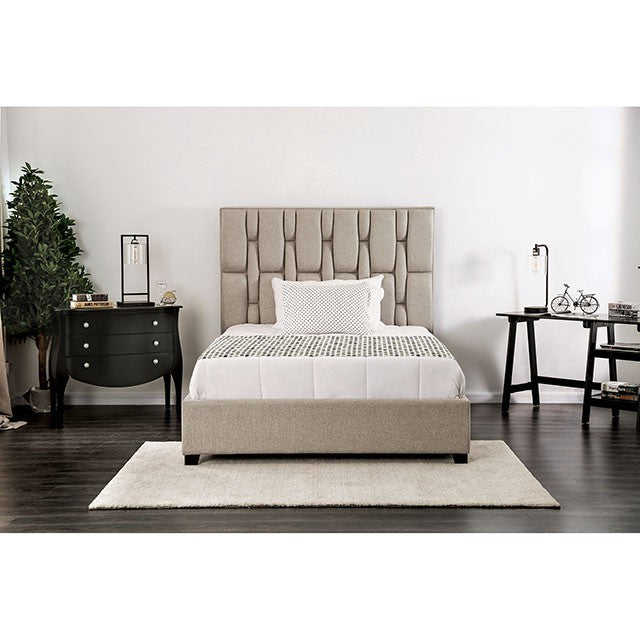 Deirdre Bed Model Cm7203-Queen Bed By Furniture Of America 