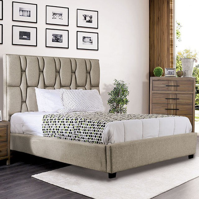 Deirdre Bed Model Cm7203-E.King Bed By Furniture Of America 