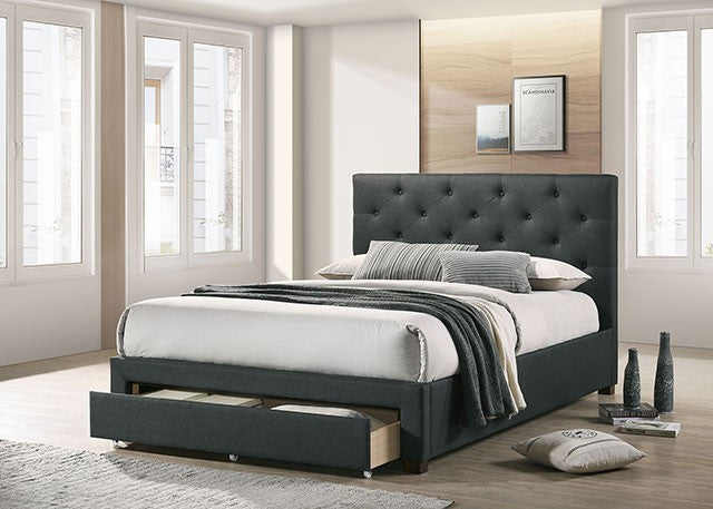 Sybella Bed Model Cm7218Dg-Full Bed By Furniture Of America 