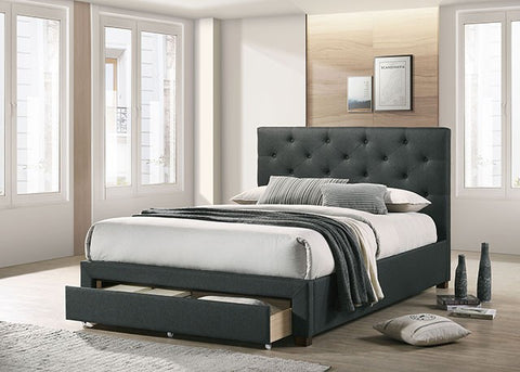 Sybella Bed Model Cm7218Dg-Full Bed By Furniture Of America 