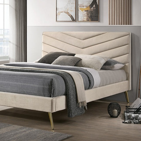 Vivar Bed Model Cm7220Bg-Full Bed By Furniture Of America 