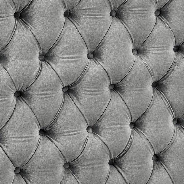 Stefania Bed Model Cm7227Gy By Furniture Of America 