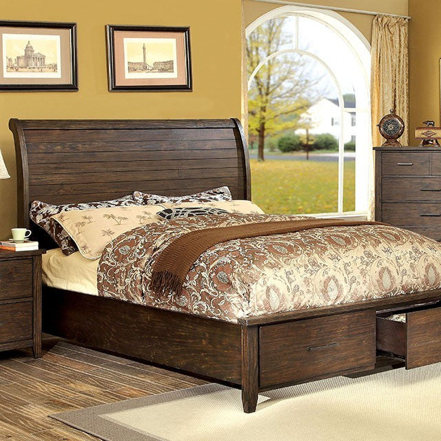 Ribeira Bed Model Cm7252-E.King Bed By Furniture Of America 