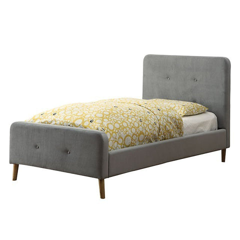 Barney Bed Model Cm7272Gy-Twin Bed By Furniture Of America 