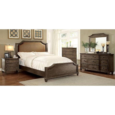 Halliday Bed Model Cm7281-E.King Bed By Furniture Of America 