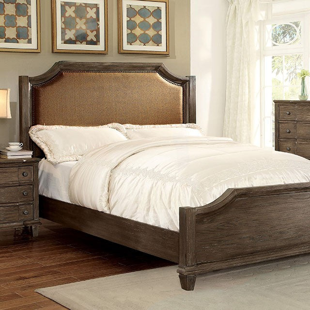 Halliday Bed Model Cm7281-E.King Bed By Furniture Of America 