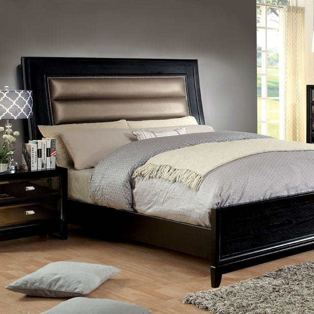 Golva Bed Model Cm7295-E.King Bed By Furniture Of America 