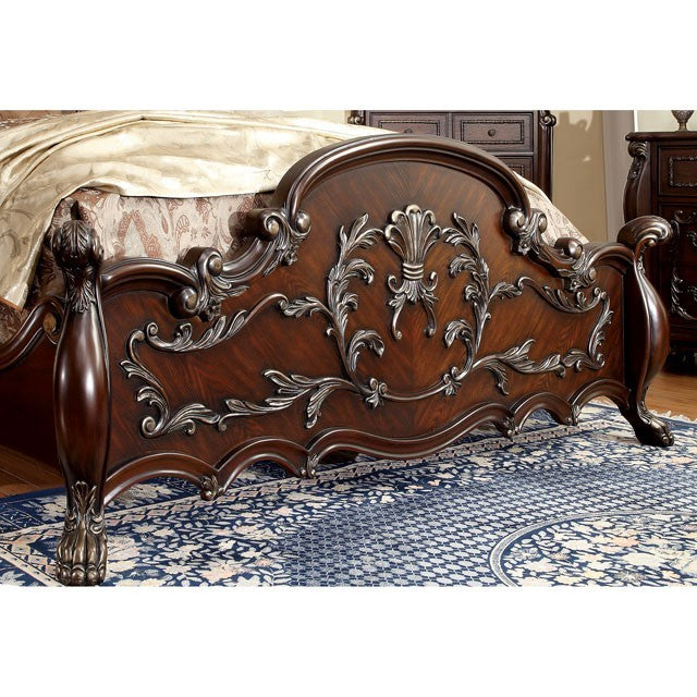 Castlewood Bed Model Cm7299-E.King Bed By Furniture Of America 
