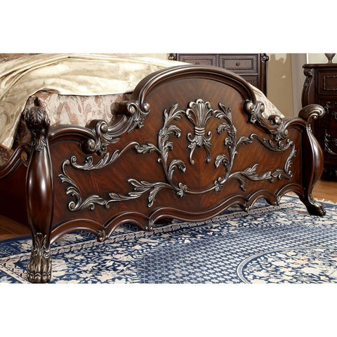 Castlewood Bed Model Cm7299-E.King Bed By Furniture Of America 