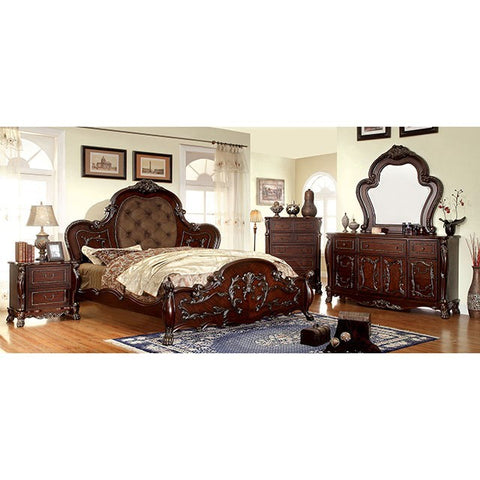 Castlewood Bed Model Cm7299-E.King Bed By Furniture Of America 