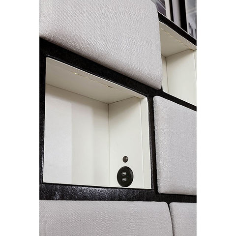 Gemma Bed Model Cm7303-Queen Bed By Furniture Of America 