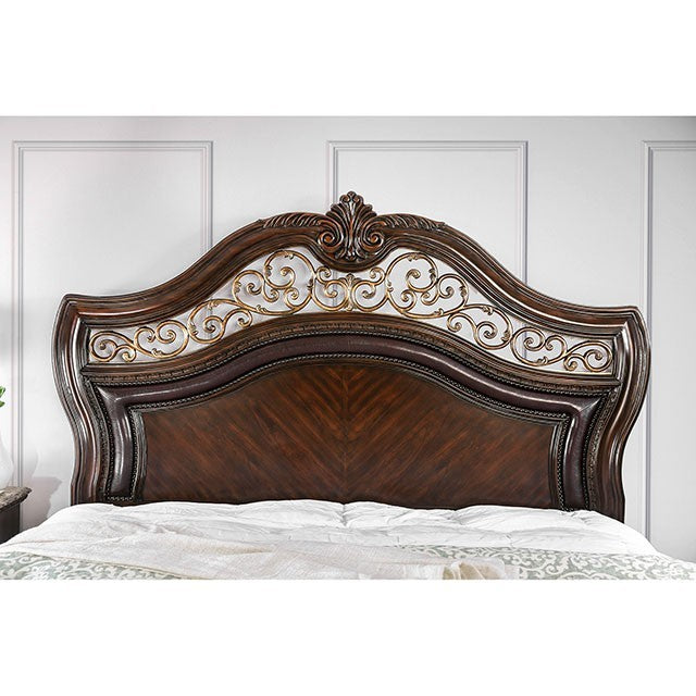 Menodora Bed Model Cm7311-E.King Bed By Furniture Of America 