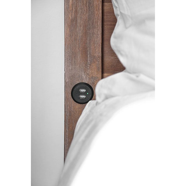 Wynton Bed Model Cm7360-E.King Bed By Furniture Of America 