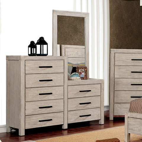 STRASBURG 8-DRAWER DRESSER MIRROR