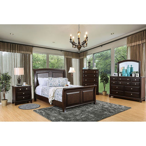 Litchville Bed Model Cm7383-E.King Bed By Furniture Of America 