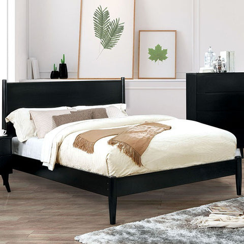 Lennart Bed Model Cm7386Bk By Furniture Of America 