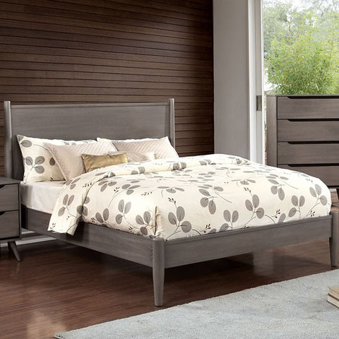 Lennart Bed Model Cm7386Gy-Full Bed By Furniture Of America 