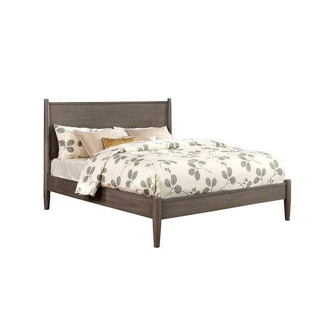 Lennart Bed Model Cm7386Gy-E.King Bed By Furniture Of America 