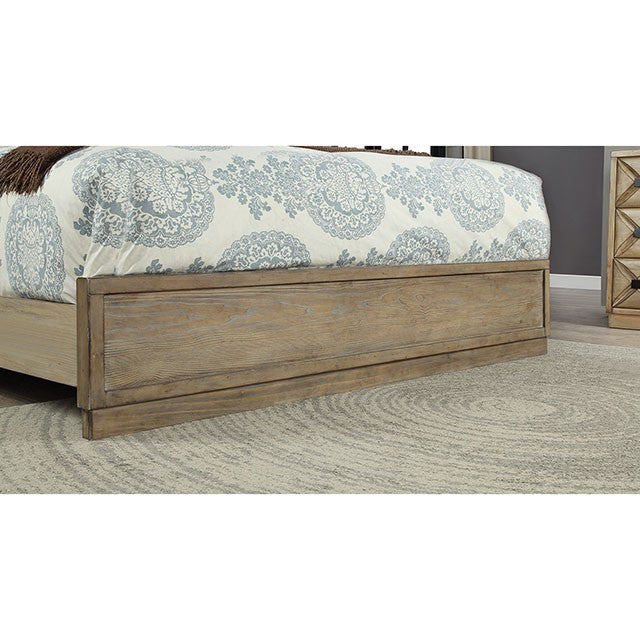 Markos Bed Model Cm7393-Queen Bed By Furniture Of America 