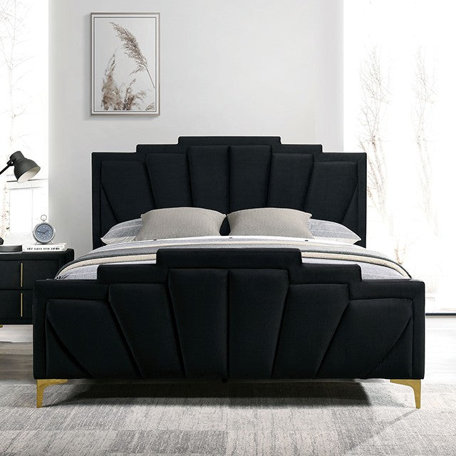 Florizel Bed Model Cm7411Bk-E.King Bed By Furniture Of America 
