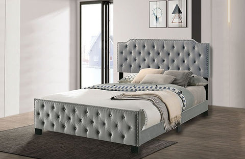 Charlize Bed Model Cm7414Lg-Queen Bed By Furniture Of America 