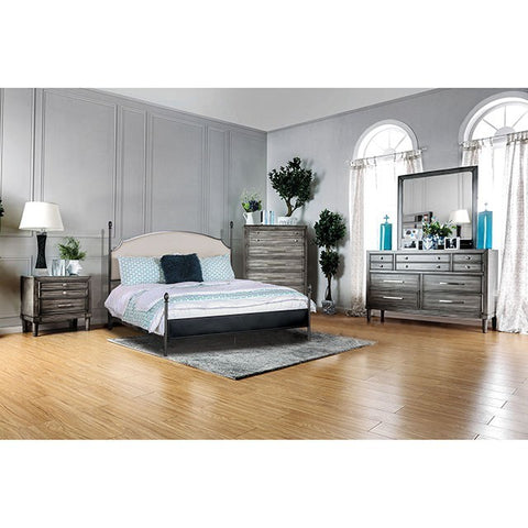 Sinead Bed Model Cm7420-Cal.King Bed By Furniture Of America 