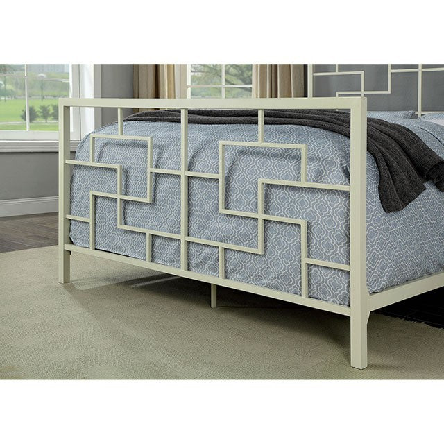 Lala Bed Model Cm7425Wh-Queen Bed By Furniture Of America 